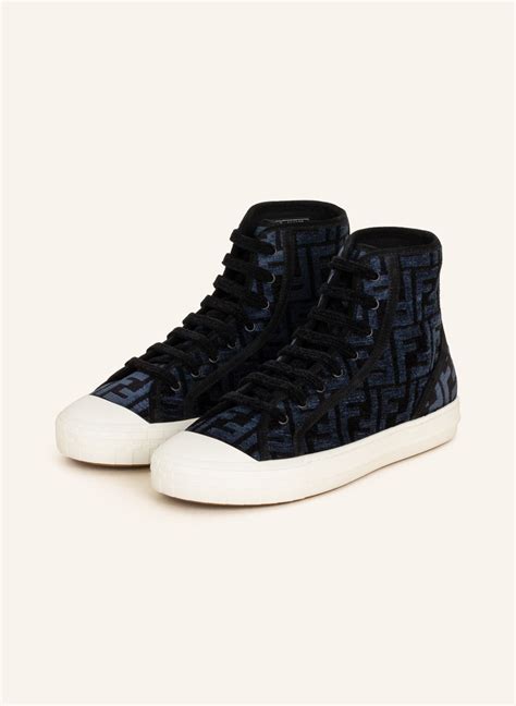 fendi high top sneakers vegan|fendi women's shoes.